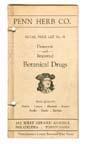 Penn Herb Catalog circa 1930