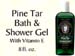 Pine Tar Bath & Shower Gel, 8 fl oz (Grandpa Soap Co.)