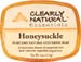 Clearly Natural Glycerine Soap - Honeysuckle, 4oz (Beaumont Products)