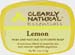 Clearly Natural Glycerine Soap - Lemon, 4oz (Beaumont Products)