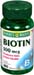 Biotin, 100 tablets - 300mcg (Nature's Bounty)