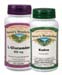 Kudzu Support Combo: Kudzu Root, 60 Vcaps� - 575mg  + L-Glutamine, 500mg - 100 capsules (Nature' s Wonderland)