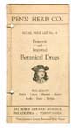 Penn Herb Catalog circa 1930