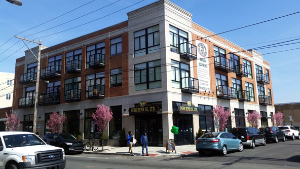 Exterior view of new Penn Herb Store March 2016