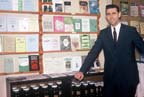 William Betz Sr. in the Penn Herb Store 1960's