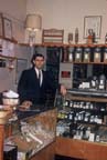 William Betz Sr. in the Penn Herb Store 1960's